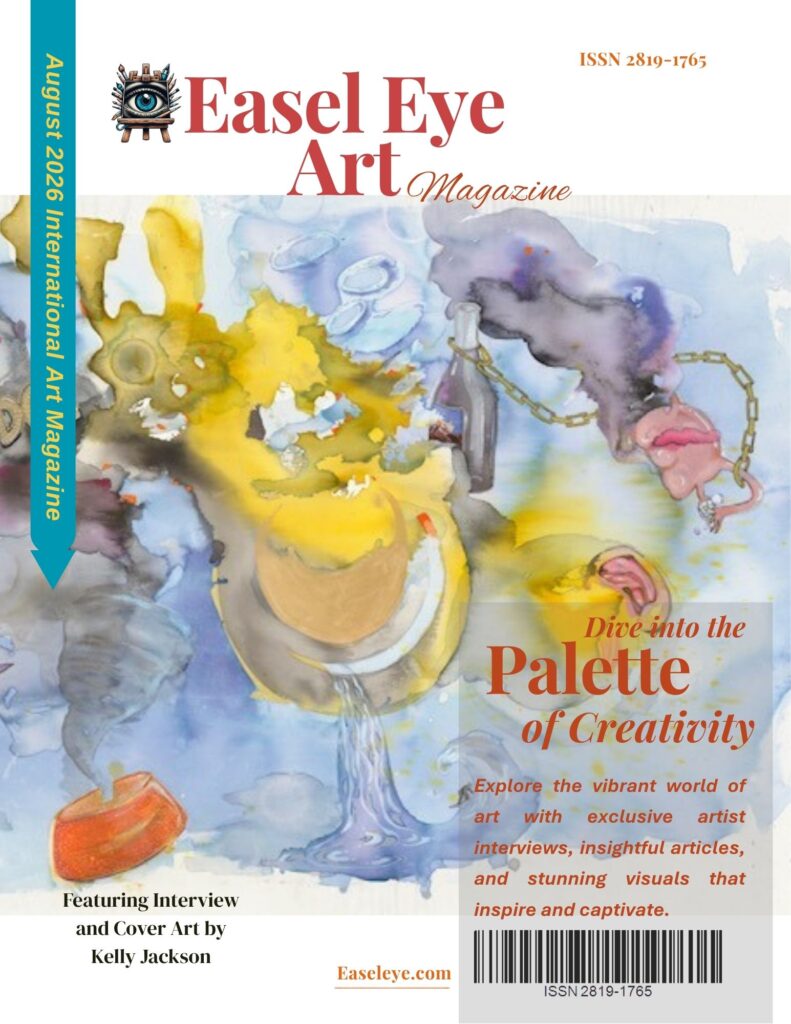 Cover of Easel Eye Art Magazine August 2026 (Digital Download Only)